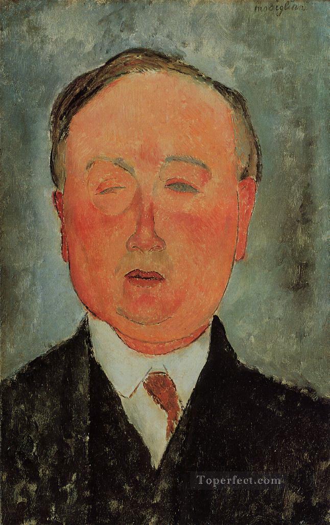 el hombre del monóculo Amedeo Modigliani Pintura al óleo